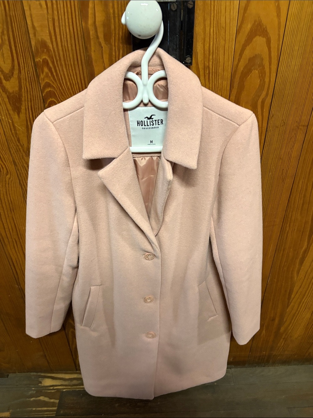 Hollister Wool Blend Pea Coat